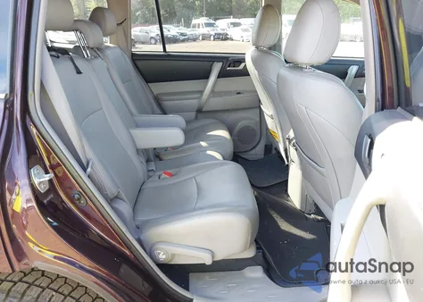 2013 Toyota Highlander Plus/Se from USA, damaged, VIN 5TDBK3EH6DS207644